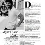 Entrevista de Miguel Ángel Muñoz para la sección Yo Hombre de Yo Dona